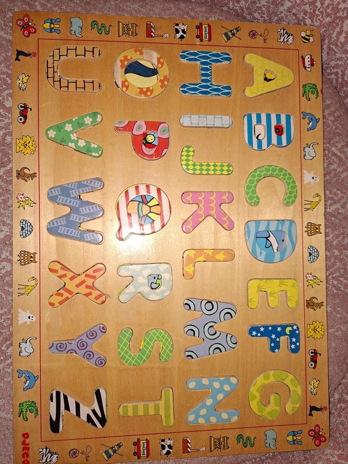 Encastrement alphabet - photo numéro 3