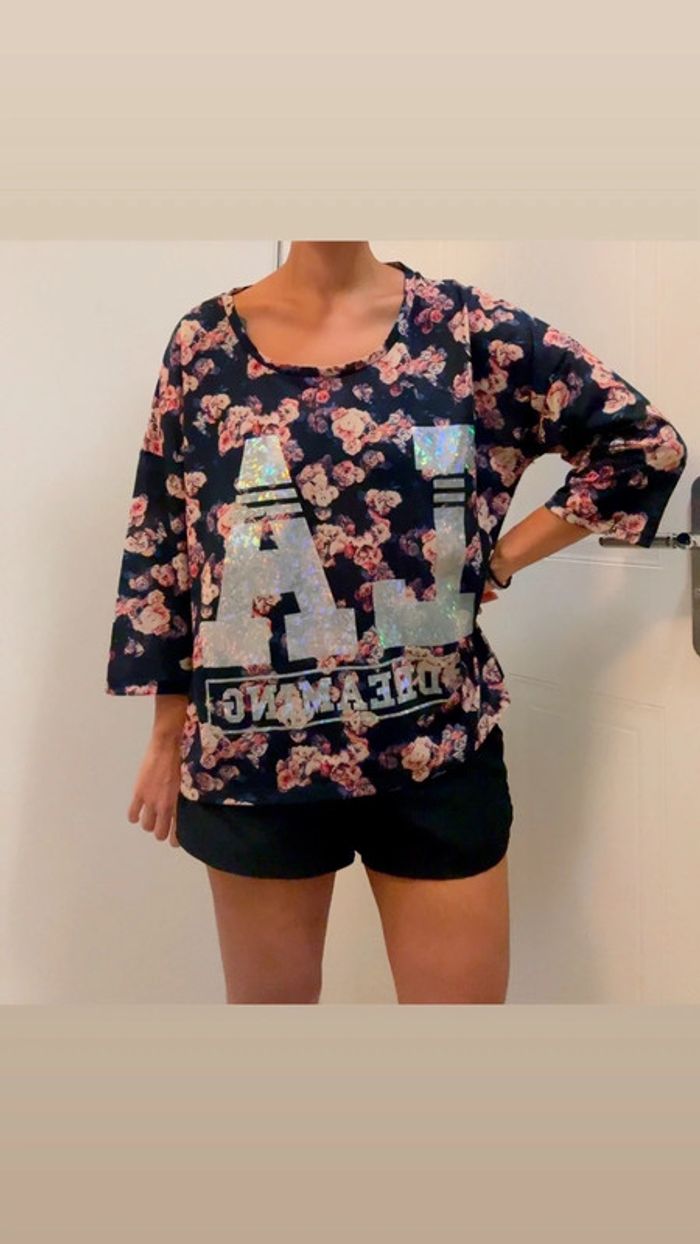 Blouse Kiabi 3/4 Ample Taille XL Comme Neuf