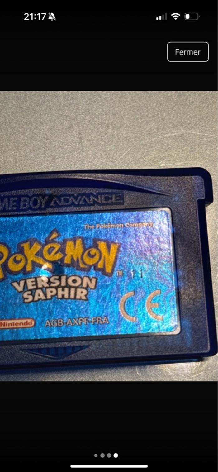Pokémon saphir GBA - photo numéro 4