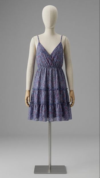 Cache Cache - Robe d'été à volants - Taille 38 - Multicolore/Bleu - neuve avec étiquette 