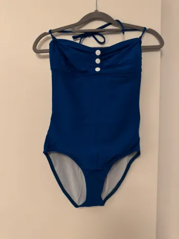 Maillot de bain petit bateau bleu 1 pièce taille XS neuf