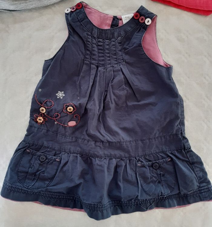 Lot de 3 robes taille 12 mois - photo numéro 2