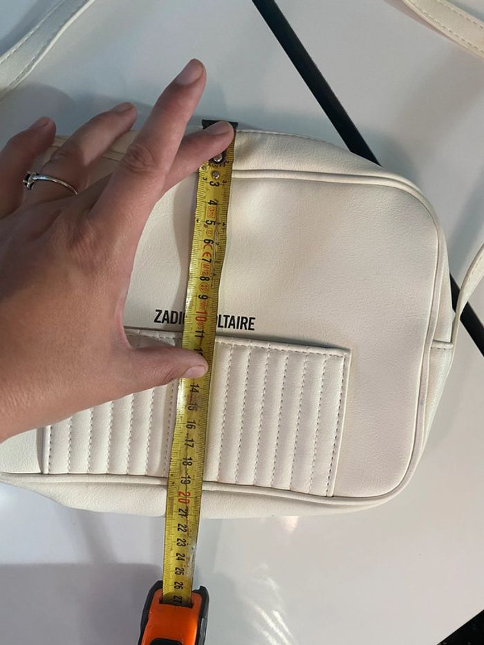 Sac bandoulière blanc Zadig & Voltaire - photo numéro 3