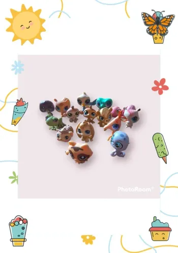 Lot de 14 petshop
