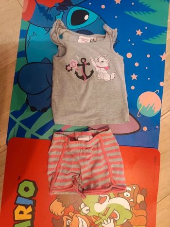 Ensemble été marie Disney 2 ans