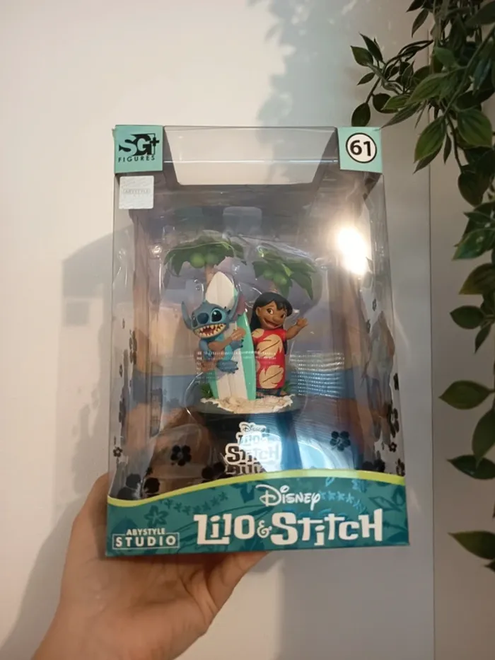 Figurine Disney Lilo et Stitch surfboard neuf - Abystyle studio - photo numéro 3