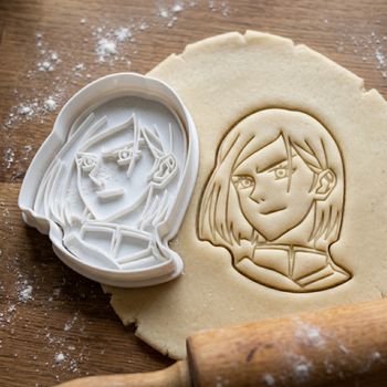 Emporte-pièce visage manga pour biscuits et sablés, style Nobara Jujutsu