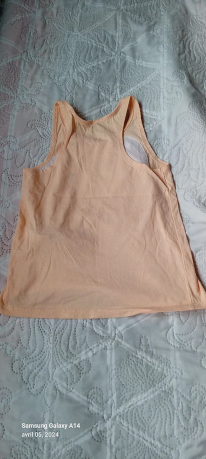 Débardeur motif flamands roses avec sequins fille 8 ans kiabi - photo numéro 3