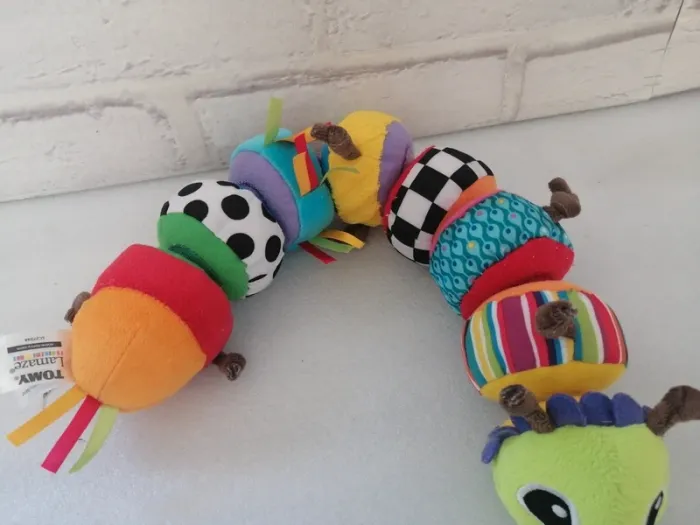 chenille jouet d'eveil activités lamaze - photo numéro 2