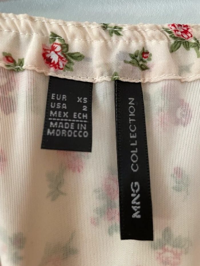 Robe fleurie en voile - photo numéro 2