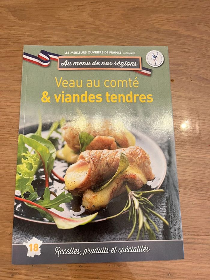 Lot de 6 livres de cuisine Au menu de nos régions - photo numéro 4