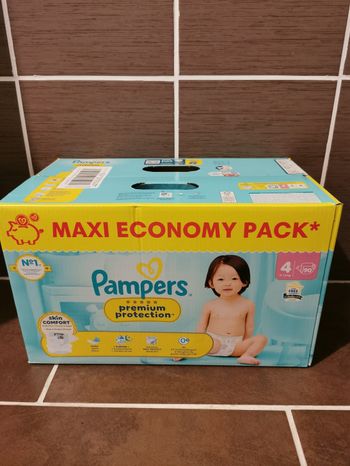 90 couches taille 4 pamper