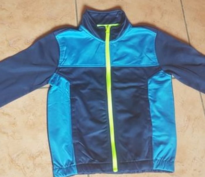 Veste de survêtement garçon 8 ans bleue ITS