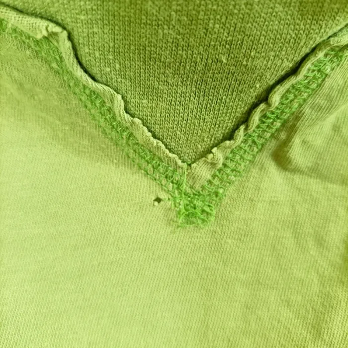 Débardeur vert pomme 100 % coton Foxhole – taille L A1048 - photo numéro 5