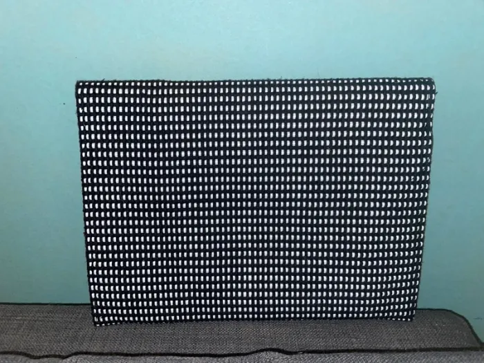 Pochette noire et blanche Mango - photo numéro 2