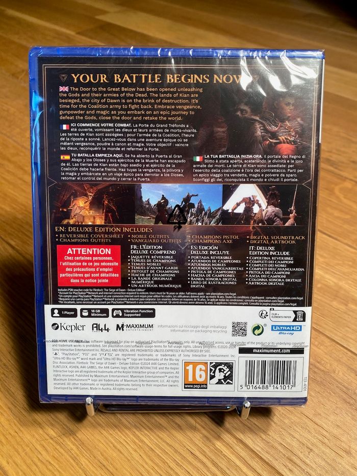 Flintlock the siege of dawn deluxe edition - PS5 - jeu neuf - photo numéro 2