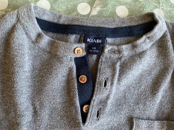 Pull Kiabi 6 ans 100% coton - photo numéro 2