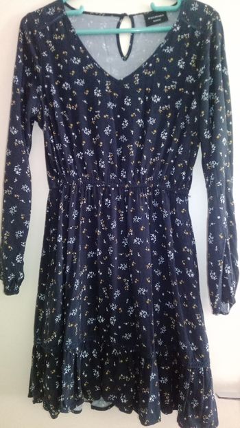 Robe bleue boheme
