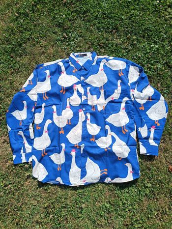 Chemise oie décontracté homme XL