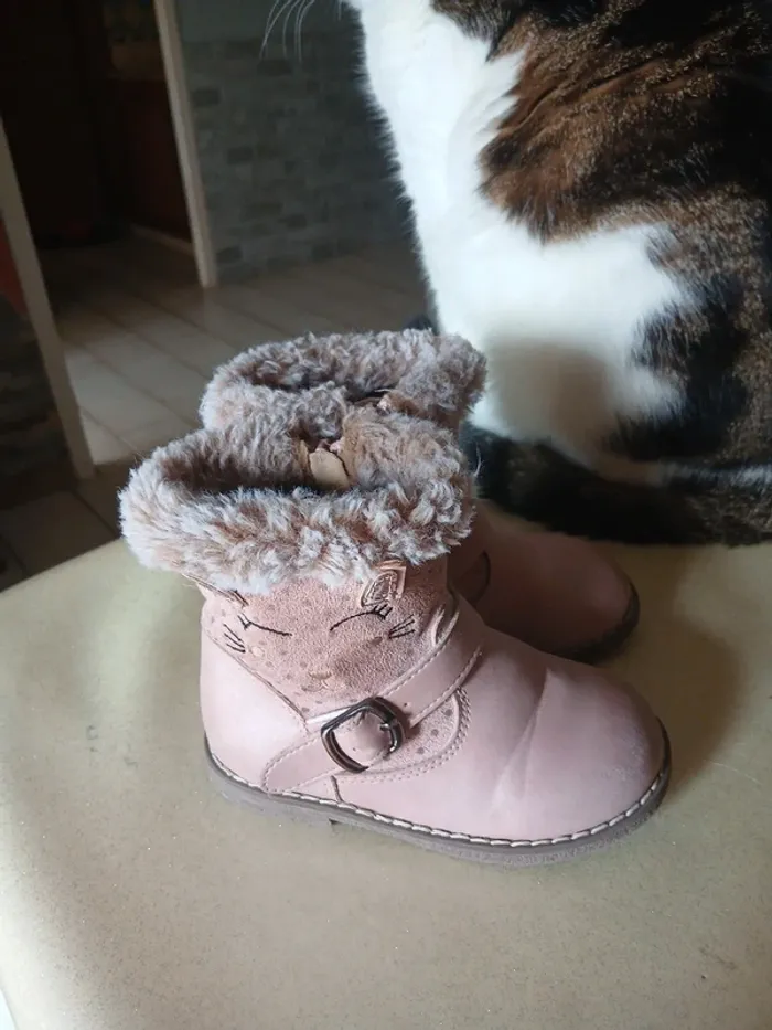 Bottines vieux rose - photo numéro 6