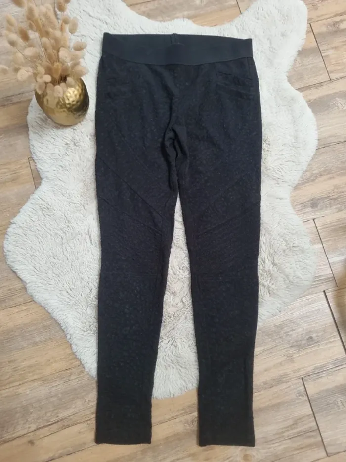 Legging tissu texturé The Kooples T:1 - photo numéro 2