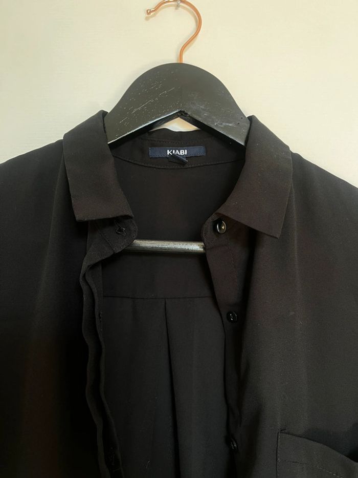 Chemise noire légère - photo numéro 3
