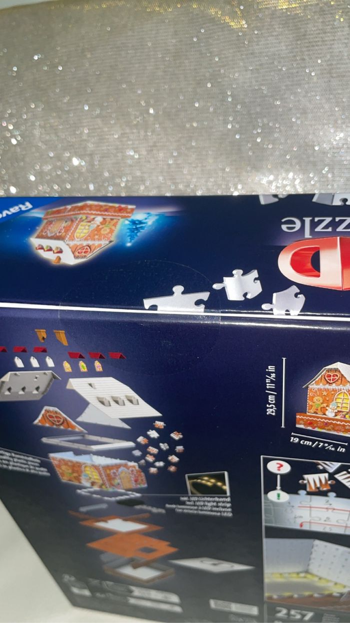 Puzzle 3D Ravensburger Maison en Pain d'Épices (Neuf) - photo numéro 4