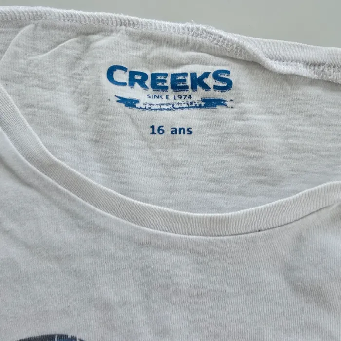 T-shirt - Creeks - 16 ans - photo numéro 3