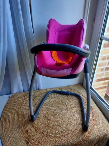 Chaise haute poupée Smoby Bébé confort