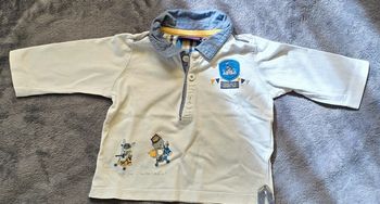 Polo manches longues Sergent Major 3 mois