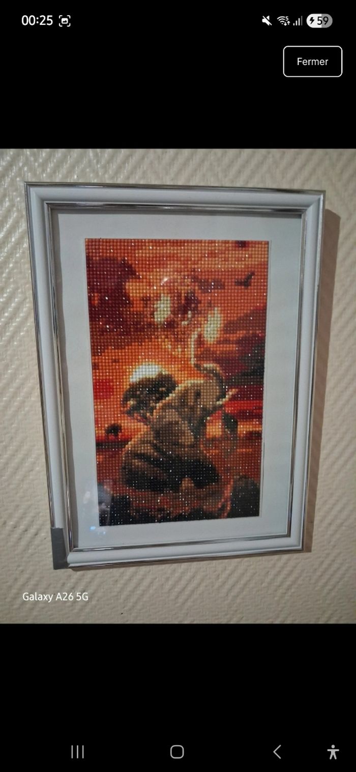 Cadre éléphants - photo numéro 3