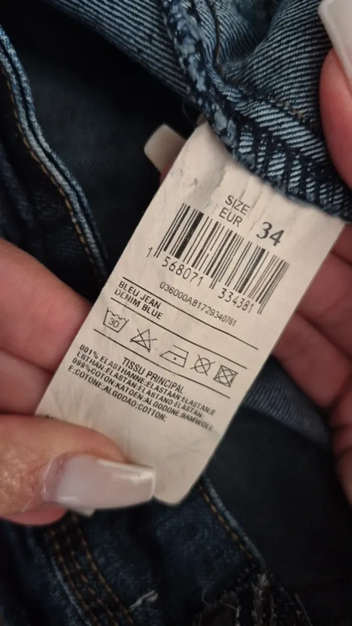 Short en jeans Jennyfer Taille XS - photo numéro 6