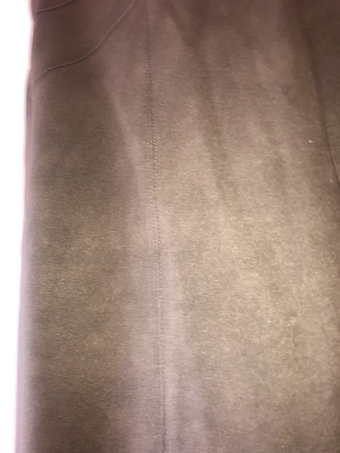 pantalon leggings zara velours marron - photo numéro 5