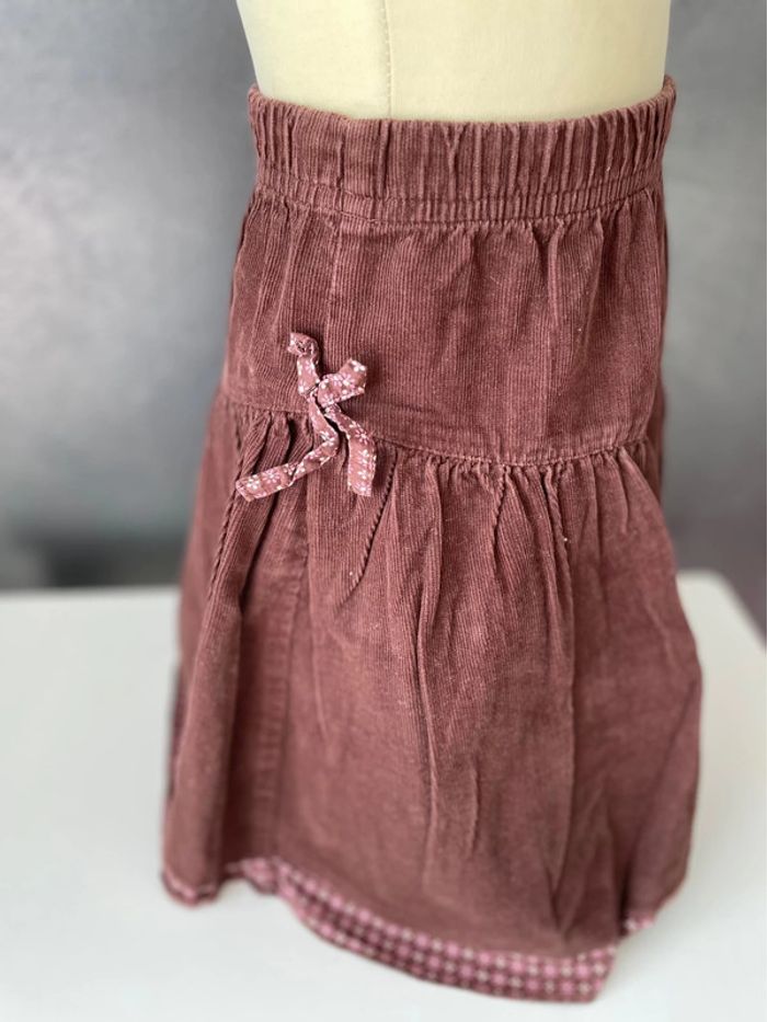 Jupe fille marron - photo numéro 2