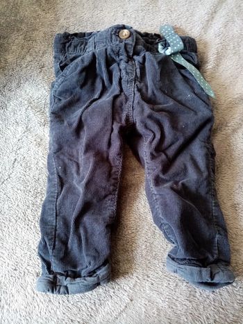 Pantalon 12 mois fille