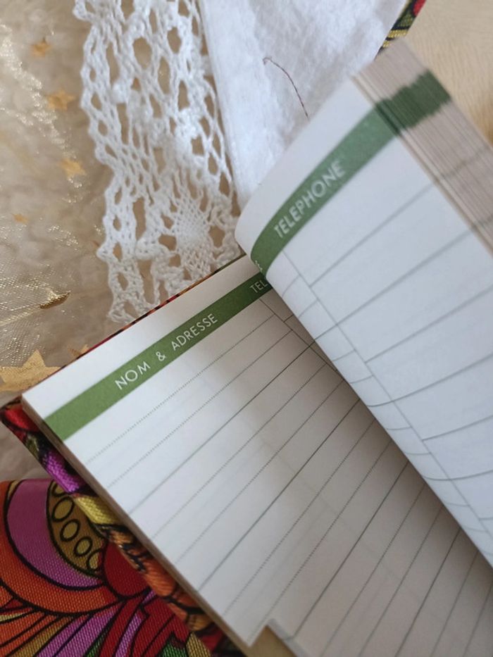 Lot de carnets d'adresses répertoires vintages - photo numéro 8