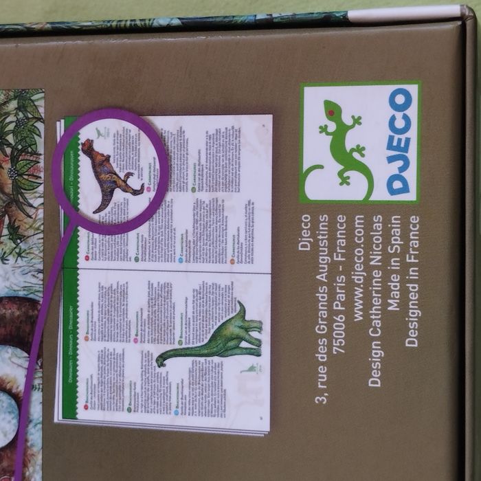 Puzzle pour enfant 5+ Dinosaures de Djeco - photo numéro 6