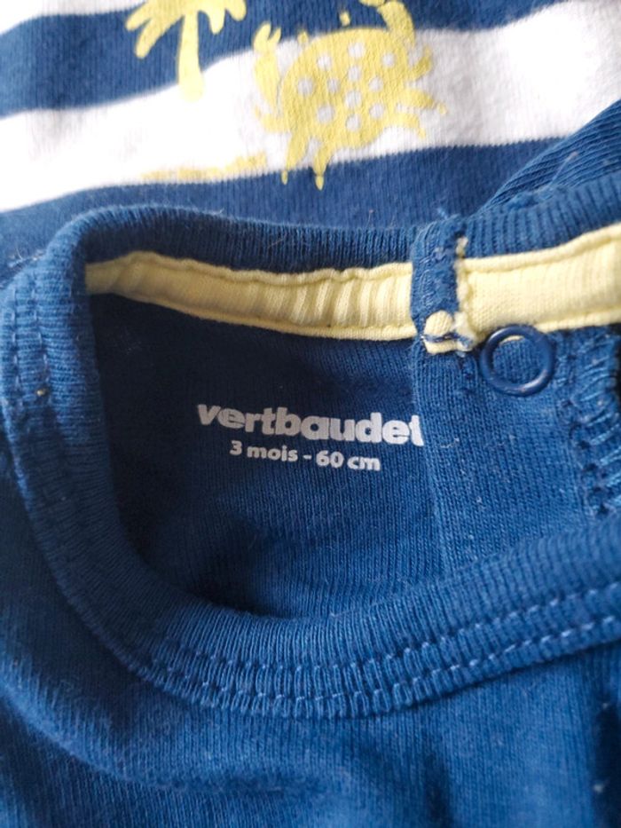 Lot 3 combishorts 3 mois - photo numéro 2