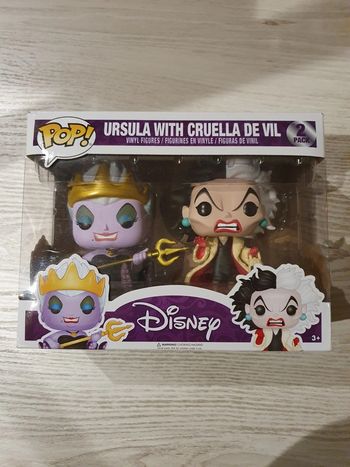 2-Pack Pop Ursula et Cruella