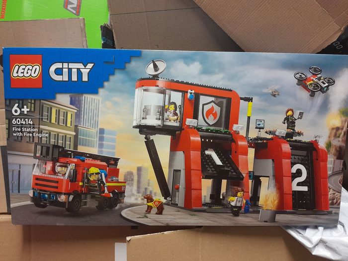 Lego city caserne des pompiers 60414
