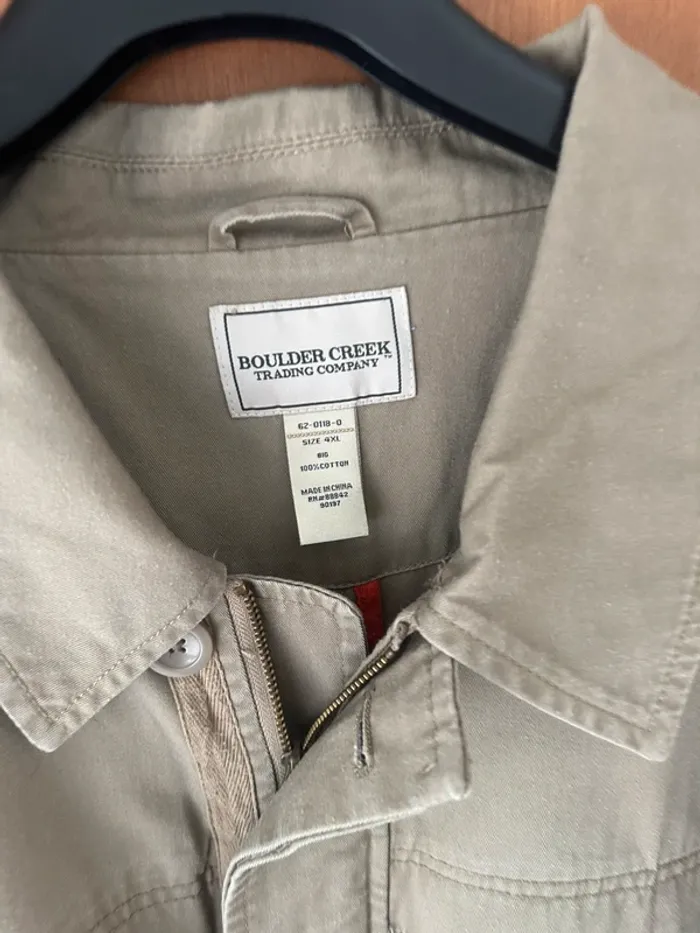 Veste beige 4XL Boulder Creek - photo numéro 4