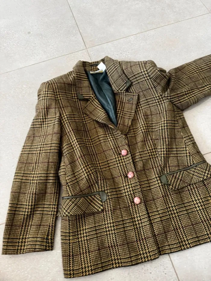 Blazer avec épaulettes Karting, très bon état, taille L femme - photo numéro 2
