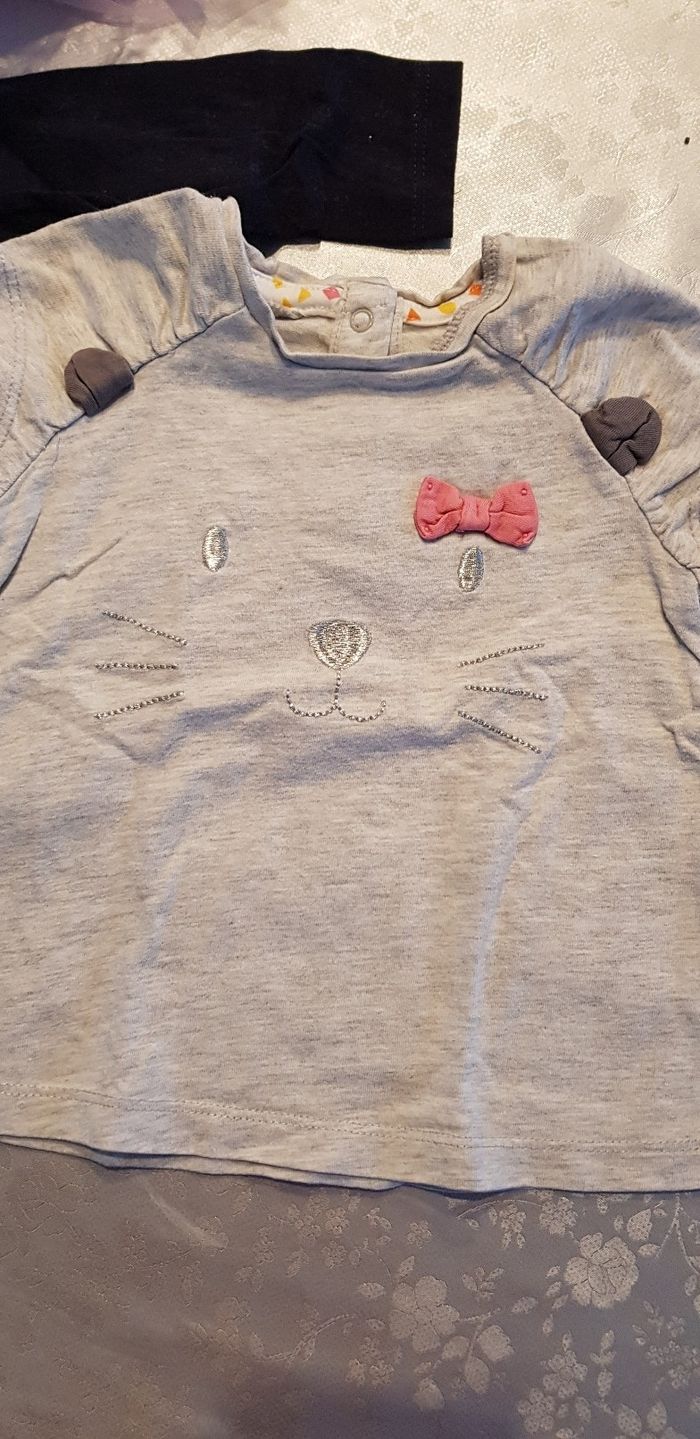 Lot tee-shirts manches longue courte 12 mois - photo numéro 3