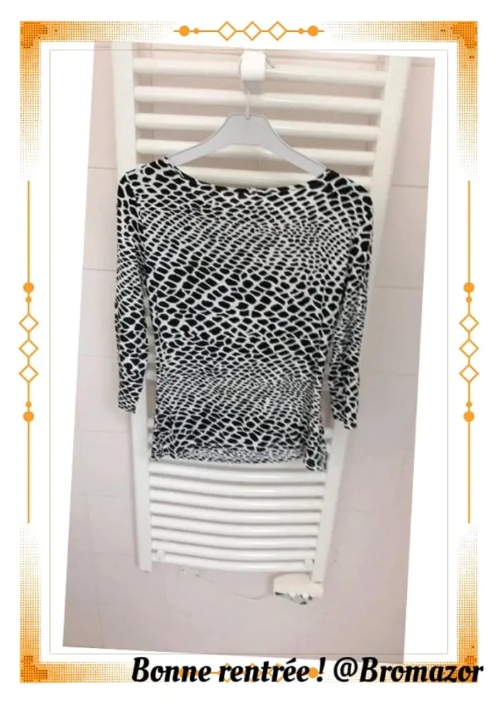 Blouse panthère taille M / 38 - photo numéro 2