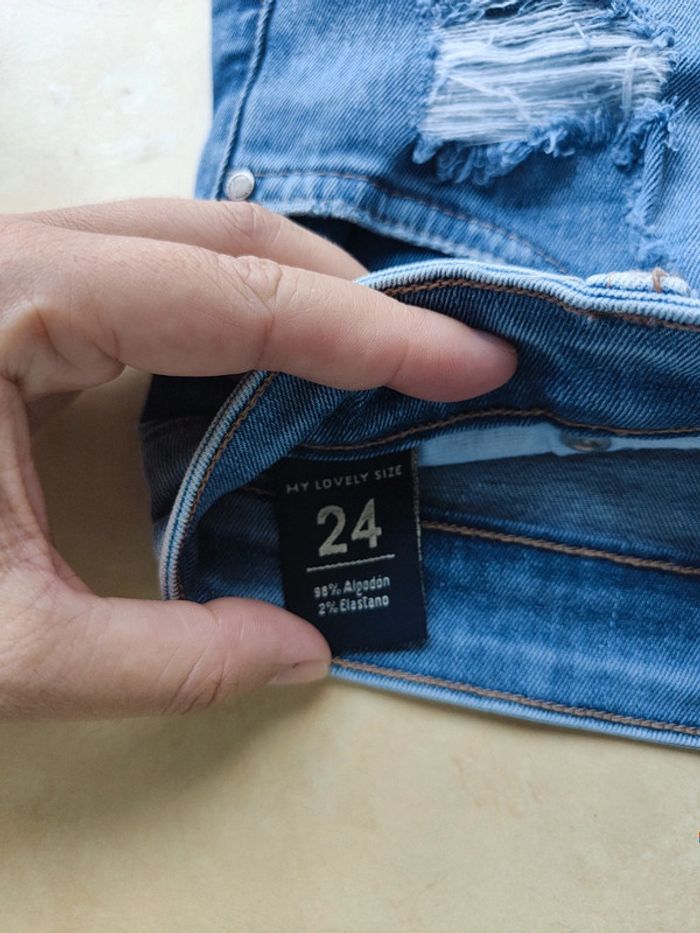 Short été XS Lovely Denim - photo numéro 4