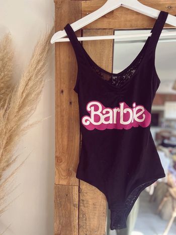 Bodie barbie noir femme undiz dentelle