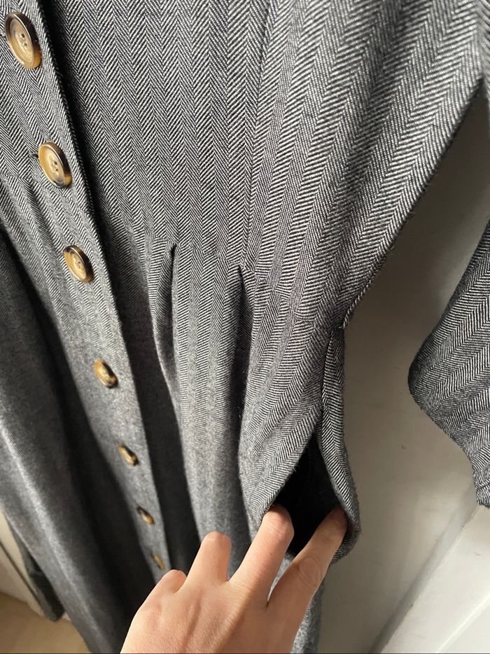 Robe mango XS grise - photo numéro 5
