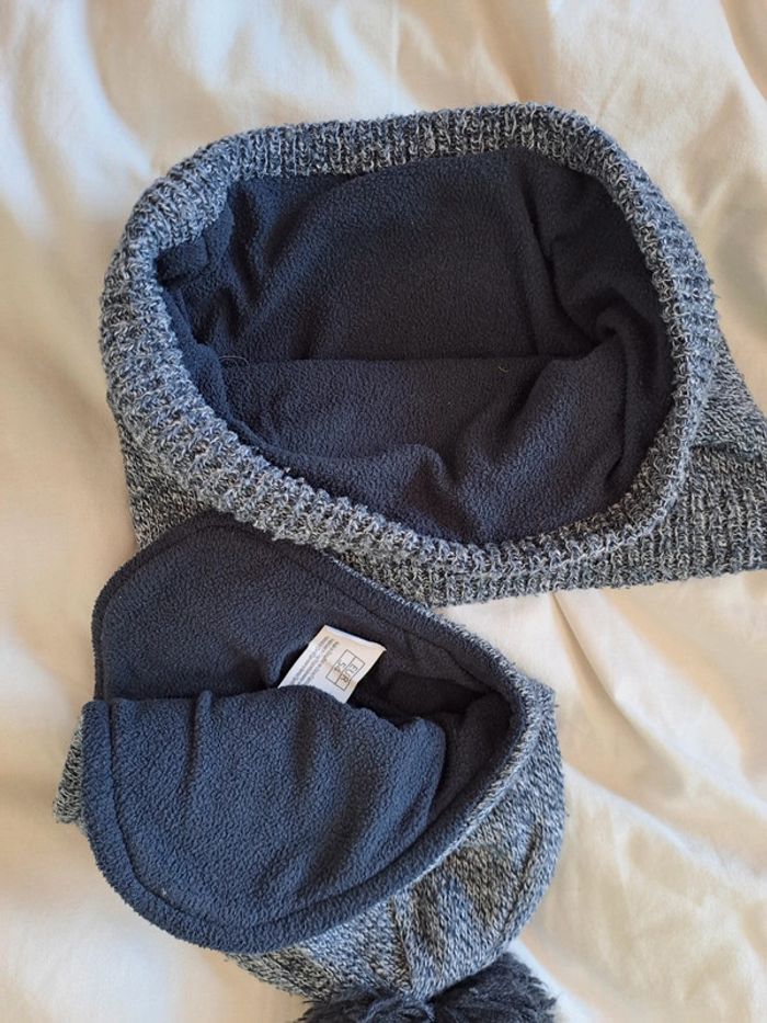 Tour de cou + bonnet - photo numéro 3