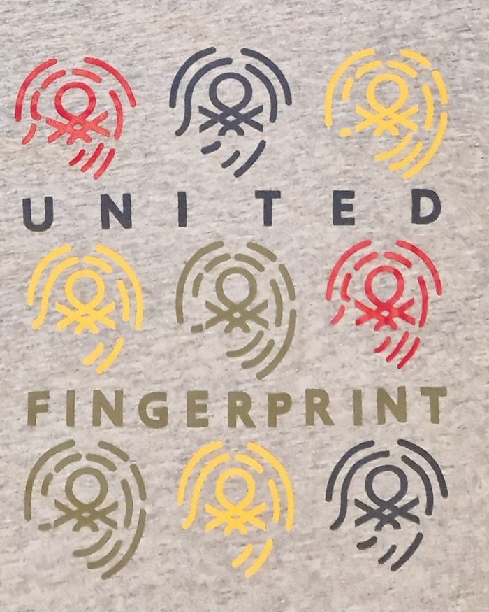 Tee-shirt manches longues mixte United colors of benetton gris 110 cm - photo numéro 5