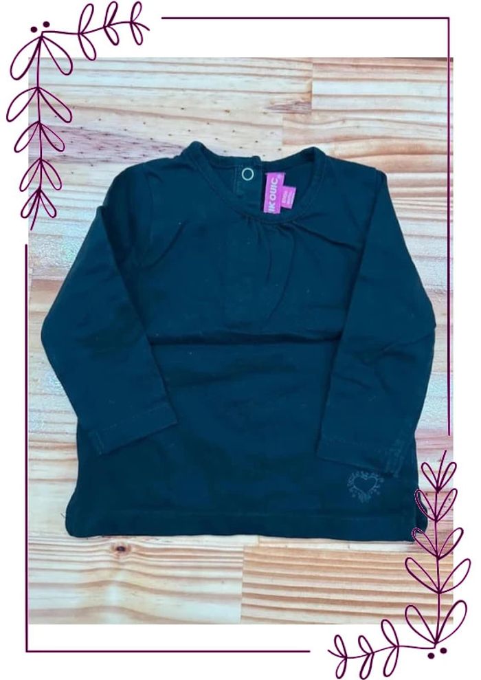 T-shirt à manches longues 6mois